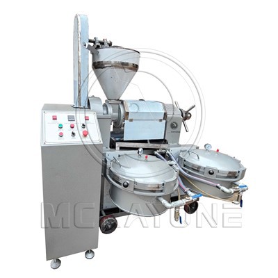 Presă de ulei de soia cu șurub multifuncțional cu filtrare în vid